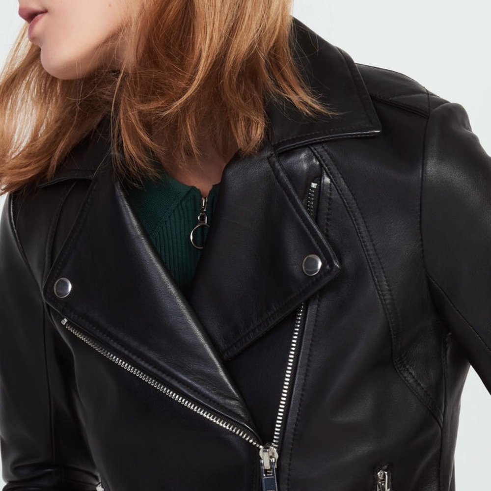 BIKER JACKET IN LAMBSKIN